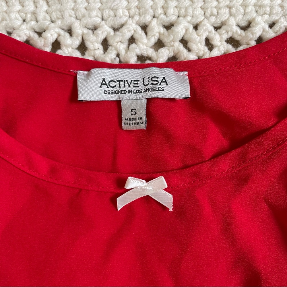 Red Tank Top - Picture 3 of 3